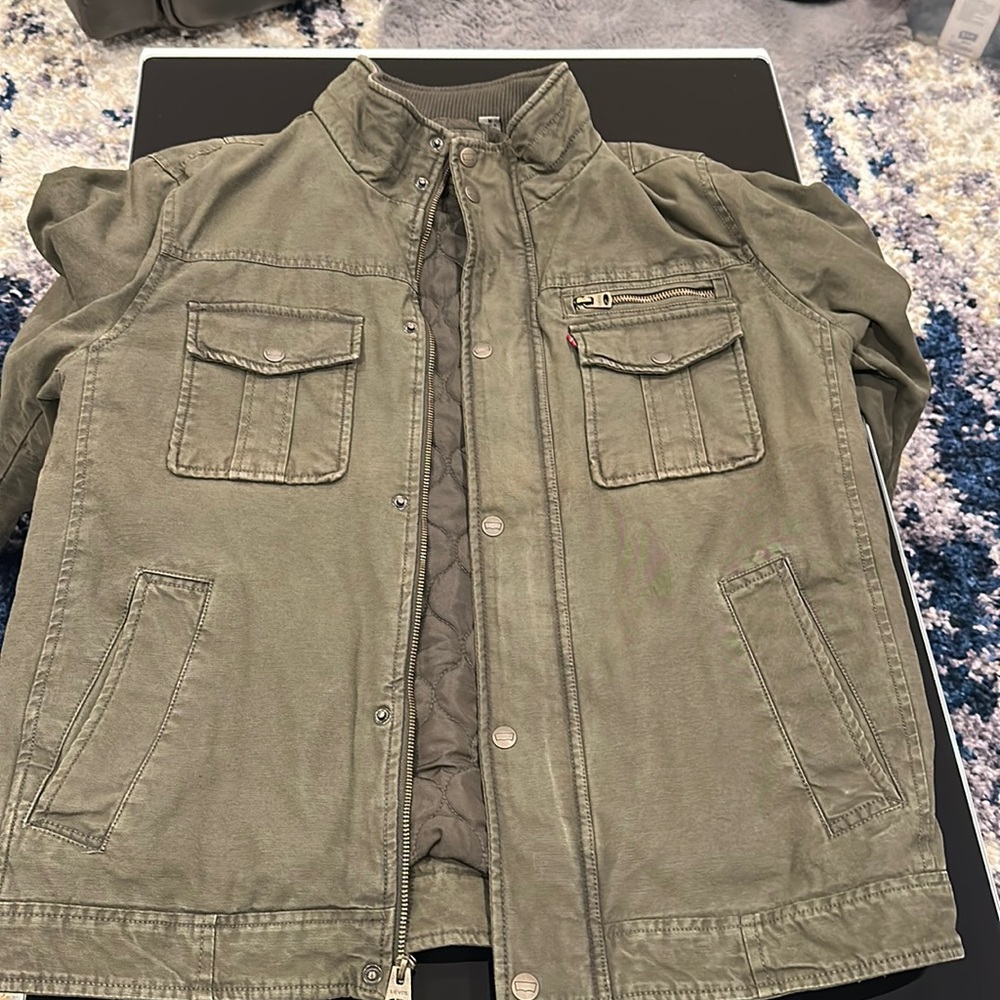 Levi’s Military style canvas jacket